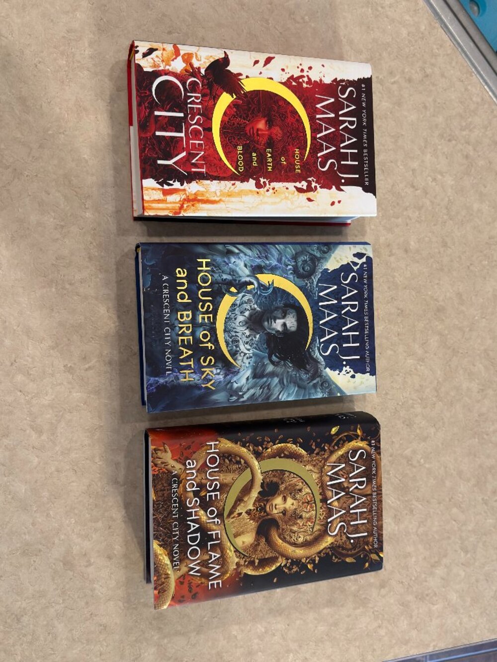 **Very Popular** Crescent City Series - Hardcover Edition - First 3 Books